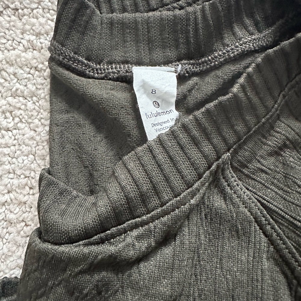 Lululemon Olive Green Sweater